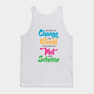 Intergalactic Lyrics Tank Top